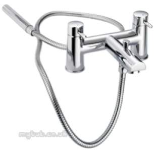 Pegler Luxury Bathroom Brassware -  Pegler Ebro 4g4125 H Pattern Bsm Cw Kit