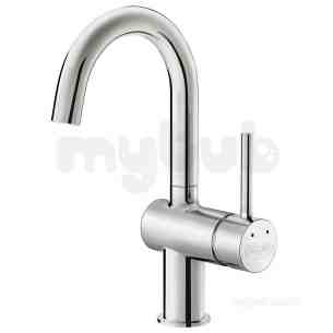 Francis Pegler Brassware -  Adorn Basin Mixer And Click Waste