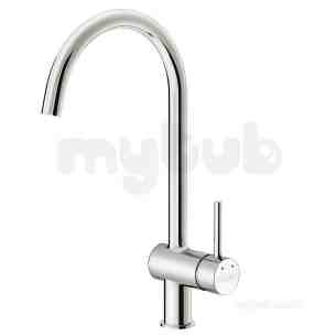 Francis Pegler Brassware -  Adorn Side Action Mono Sink Mixer