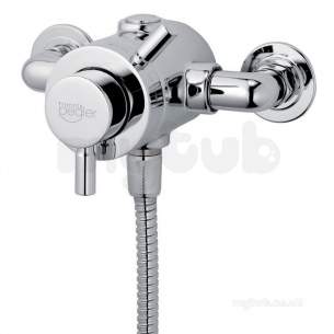 Francis Pegler Brassware -  Visio Exposed Thermostatic Dc Shower Valve