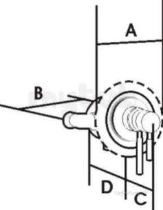 Francis Pegler Brassware -  Visio Concealed T/static Dc Shower Valve