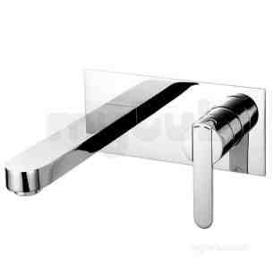 Francis Pegler Brassware -  Strata Wall Mtd Mono Bath Filler