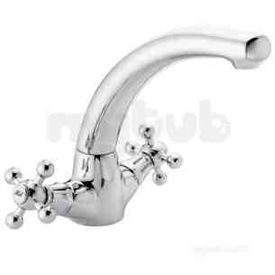 Mercia Brassware -  Mercia Traditional Monobloc Sink Mixer