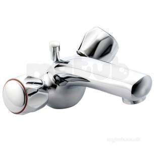 Pegler Mercia Brassware -  Mercia Modern Monobloc Basin Mixer Cp