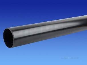 Hepworth Soil and Rainwater -  4 Inch X 2.5m Plain End Soil Pipe Sp25pe-g