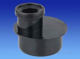 Osma Above Ground Drainage -  4s096g Grey Osma Reducer 110 X 50