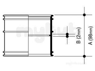 Osma Above Ground Drainage -  4s104e Olive Osma D/sw Double Socket