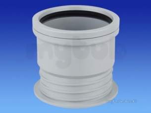 Osma Above Ground Drainage -  4s107g Grey Osma 110mm Con C.i./cw Drain