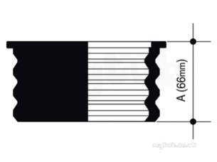 Osma Above Ground Drainage -  4s206b Black Osma 110mm Conn C.i. Soil