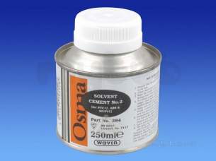 Wavin Certus Products -  Wavin Solvent Cement 250ml 4cs384