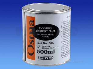 Osma Above Ground Drainage -  4s385g Osma Solvent 500ml 4s385 G