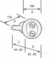 Francis Pegler Brassware -  Mimo Concealed Thermo Dc Shower Vlv