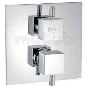Francis Pegler Brassware -  Oka Concealed Thermo Dc Shower Vlv