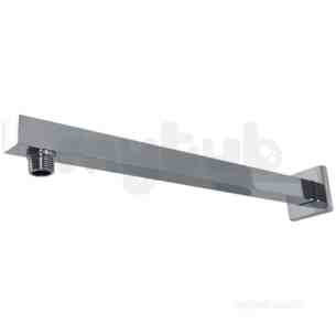 Francis Pegler Brassware -  Waterfall 400mm Square Shower Arm