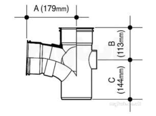Osma Above Ground Drainage -  4s491b Black Osma 87.1/2d Sw/s Cornr Brc