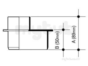 Osma Above Ground Drainage -  4s496e Olive Osma Sw/s Reducr-110mm X 50mm
