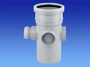 Osma Above Ground Drainage -  4s582g Grey Osma 40mm Boss Pipe 4s582 G