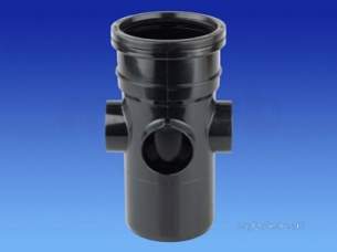 Osma Above Ground Drainage -  4s589w White Osma Boss Pipe Ring/spigot
