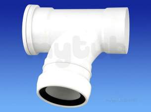 Osma Above Ground Drainage -  4s602 White Osma 110mm 8d Left Hand Mnifold Br