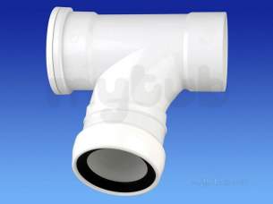 Osma Above Ground Drainage -  4s604w White Osma 110mm 23d Left Hand Mnfld Br