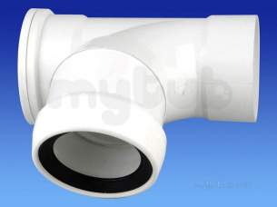 Wavin Certus Products -  Wc Manifold Branch 38 Right Hand Cwc616w