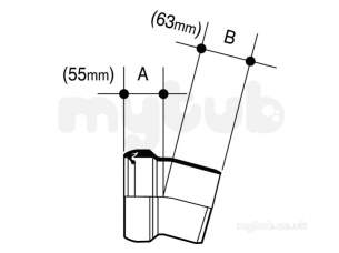 Osma Above Ground Drainage -  4s711w White Osma 110mm Ex Connector