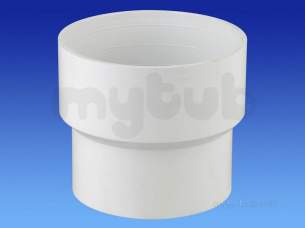 Osma Above Ground Drainage -  4s730w White Osma 110mm Wc Conn Solvent