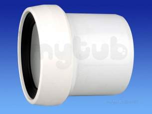 Osma Above Ground Drainage -  4s791w White Wc Connector Osma 4s791 W