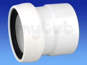Osma Above Ground Drainage -  4s792w White Wc Connector Osma 4s792 W