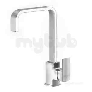 Francis Pegler Brassware -  Manta Side Action Mono Sink Mixer