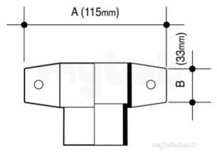 Osma Above Ground Drainage -  4t824b Black Osma 2 1/4 Inch Connectr Sq Line