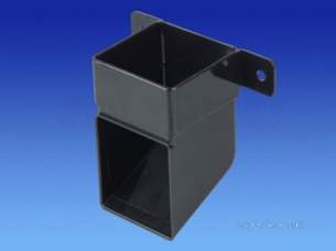 Osma Above Ground Drainage -  4t832n Brown Osma 2 1/4 Inch Pipe Shoe