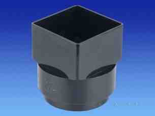 Osma Above Ground Drainage -  4t837b Black Osma 2 1/4 Inch Outlet Adaptor