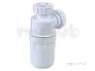Osma Above Ground Drainage -  4v814w 32mm Anti-syphon Bottle Trap