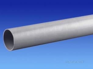 Osma Above Ground Drainage -  4z074g Grey Osma 1 1/4 Inch 4m Pipe