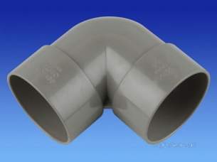 Osma Above Ground Drainage -  4z160 32mm Knuckle Bend 90 Deg Black Abs
