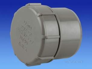 Osma Above Ground Drainage -  4z292 32mm Access Plug Black Abs