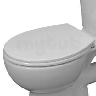 Eastbrook Sanitary Ware -  Eastbrook 50.001 Loire Deluxe Seat White