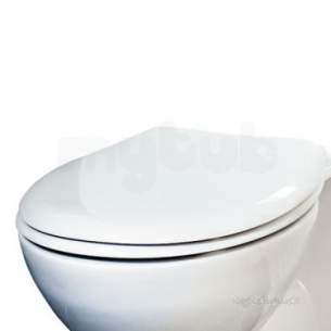 Eastbrook Sanitary Ware -  50.002 Loire Soft Close Seat White