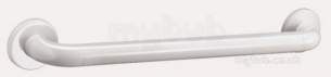 Delabie Grab and Hand Rails -  Delabie Grab Bar 32 L500 White Nylon
