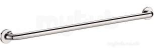 Delabie Grab and Hand Rails -  Delabie Grab Bar 32 L900 Polished Stainless Steel