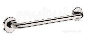Delabie Grab and Hand Rails -  Delabie Grab Bar 25 L300 Polished Stainless Steel