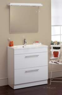 Eastbrook Furniture -  Eastbrook 51.008 Oslo 80 Cast Top White