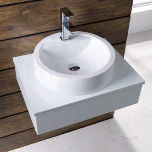 Eastbrook Sanitary Ware -  Eastbrook Renata Sit On Basin 430 51.029