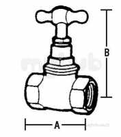 Prestex Stopcocks Gate and Check Valves -  Prestex 709 Light Pattern Stopcock 1/2