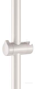 Delabie Showers -  Delabie Shower Head Holder White Nylon For Bar 32