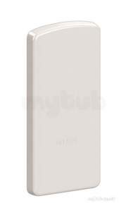 Delabie Grab and Hand Rails -  Delabie Cover Plate White Nylon (for Bars 5160n-5164n-5162n-5170n)