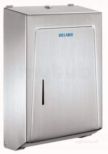 Delabie Dispensers -  Delabie Hypereco Paper Towel Dispenser Stainless Steel Satin Finish