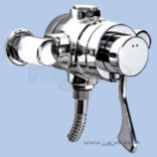 Twyfords Commercial Brassware -  Twyford Sf1102 Therm Showr Valve Exp Tmv3 Chrome Plated Sf1102cp