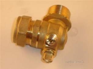 Baxi Boiler Spares -  Baxi 5110546 Valve Flow/return Ch